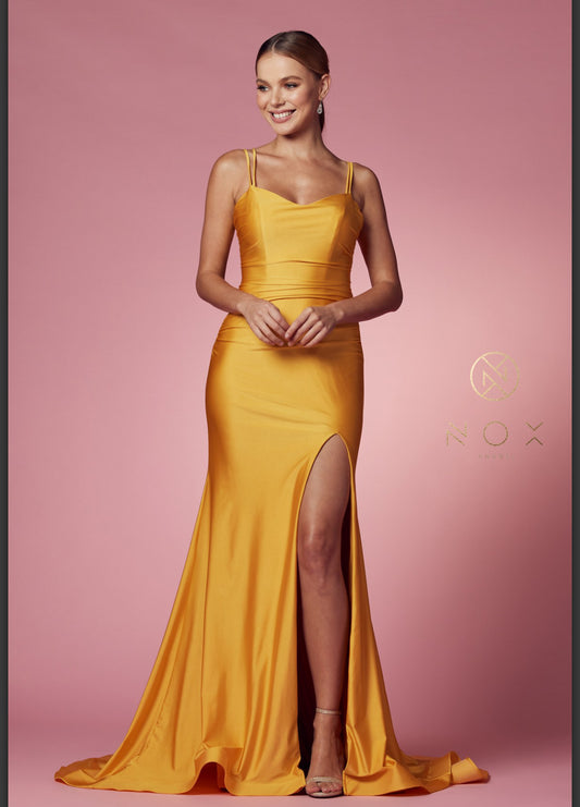 Sunflower Fitting Gown