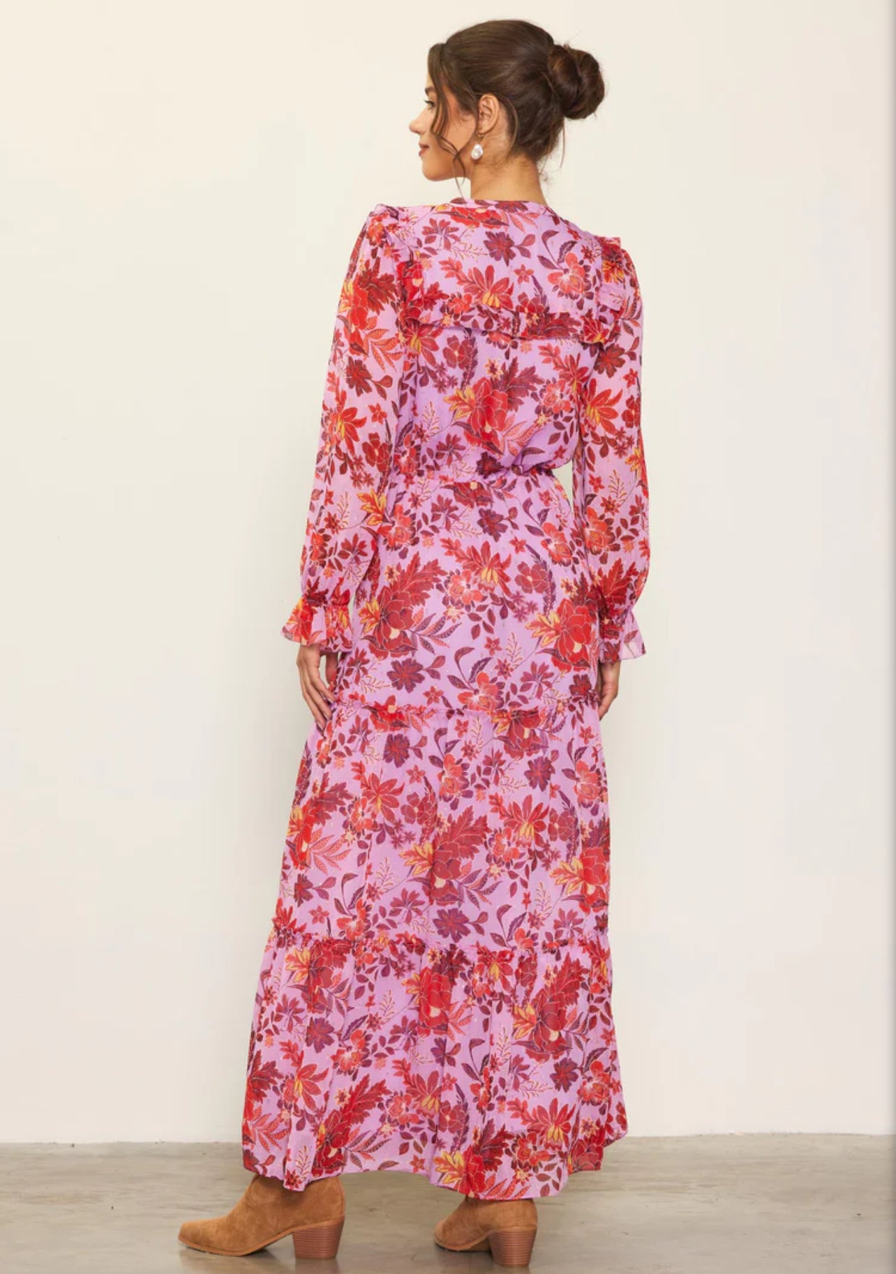 Floral Print Maxi dress