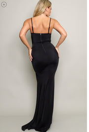 IT GIRL BUSTIER MAXI DRESS