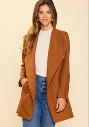 Carmal Open front light jacket