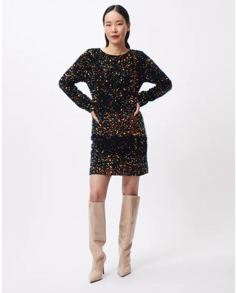 Dijar Sequence Mini Dress – Tabu Knits Boutique